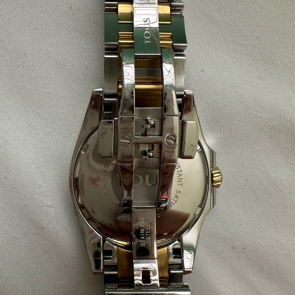 TOUS Watch Drive Two-Tone Authentic - Picture 4 of 4
